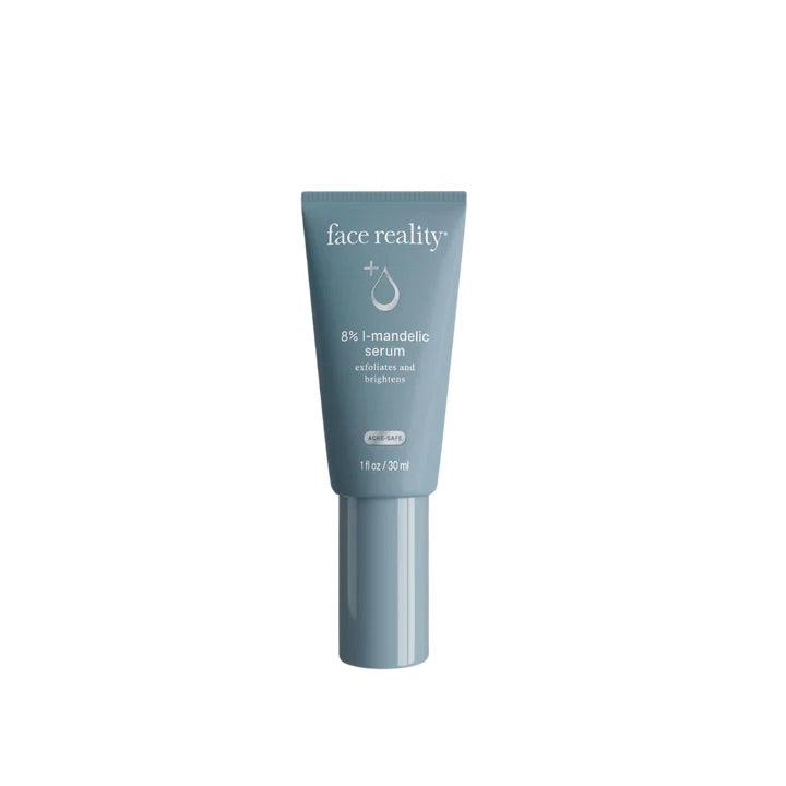 Face Reality Glycolic Serum in blue tube 